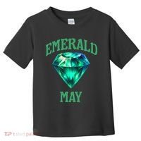 Birthstone Emerald May Emerald Green Jewel Inspired Art Toddler T-Shirt thumb 0