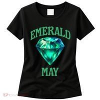 Birthstone Emerald May Emerald Green Jewel Inspired Art Women's T-Shirt thumb 0