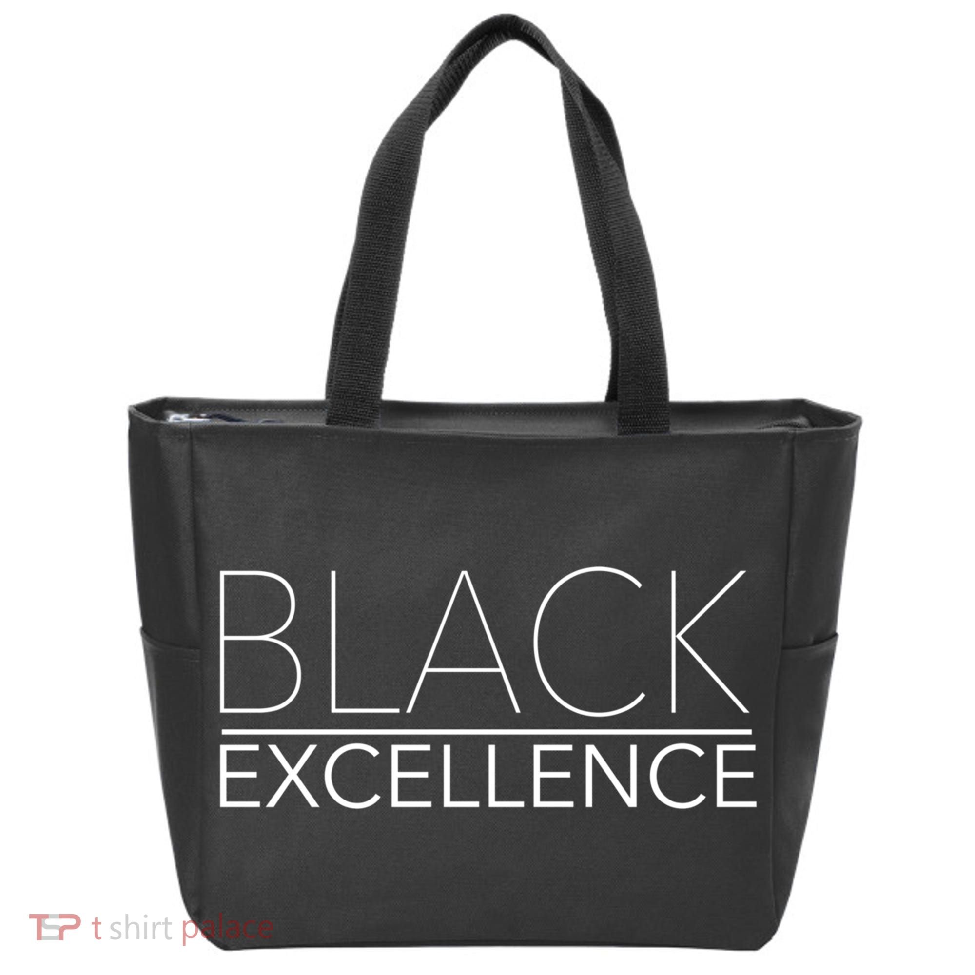 Black Excellence Melanin Gift Tote Bag