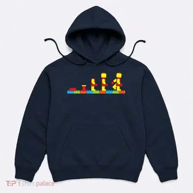 Bricks Evolution Master Builder Building Blocks Hoodie