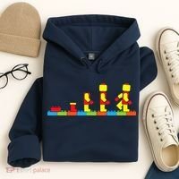 Bricks Evolution Master Builder Building Blocks Hoodie thumb 4