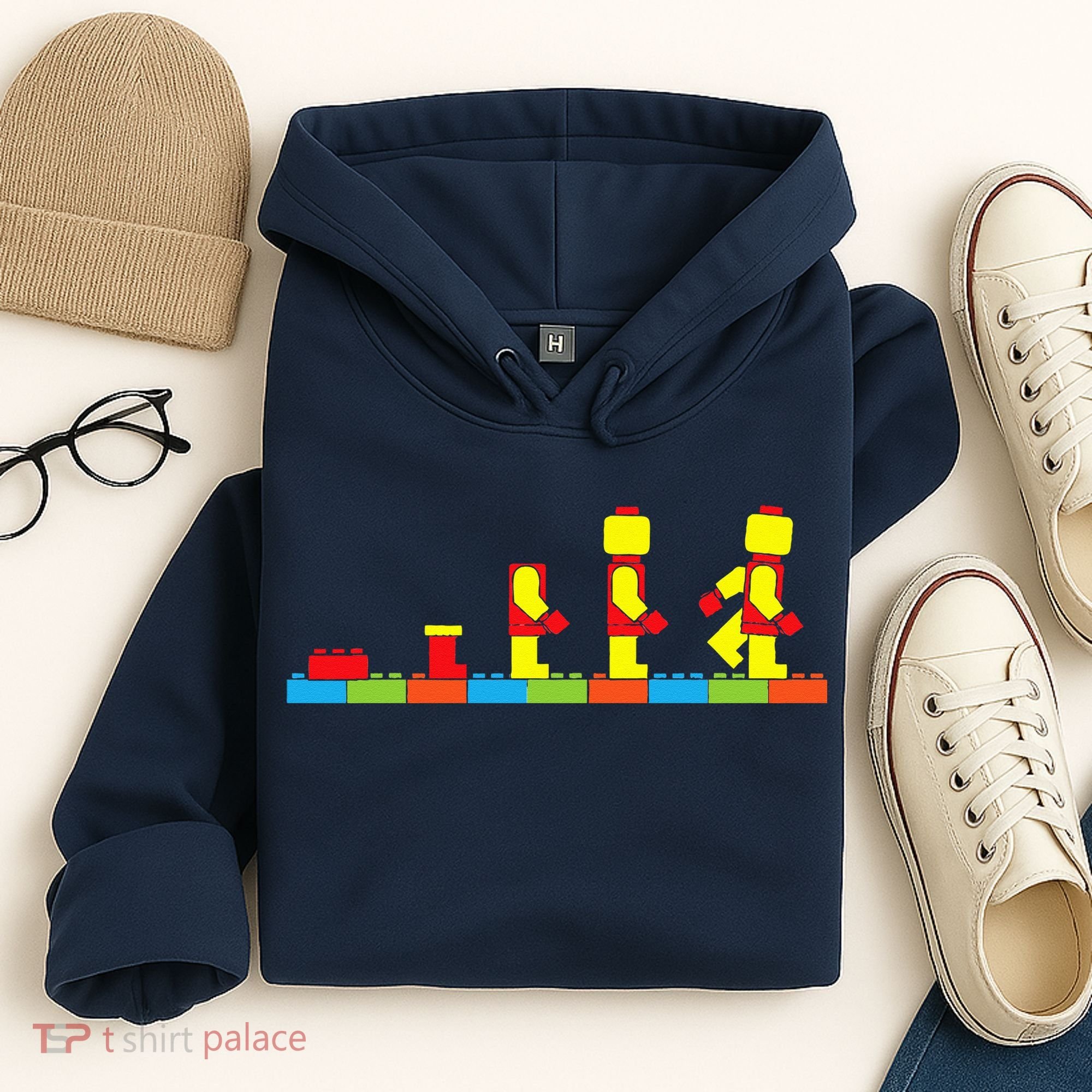 Bricks Evolution Master Builder Building Blocks Hoodie