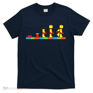 Bricks Evolution Master Builder Building Blocks T-Shirt