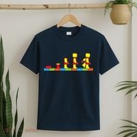 Bricks Evolution Master Builder Building Blocks T-Shirt thumb 2