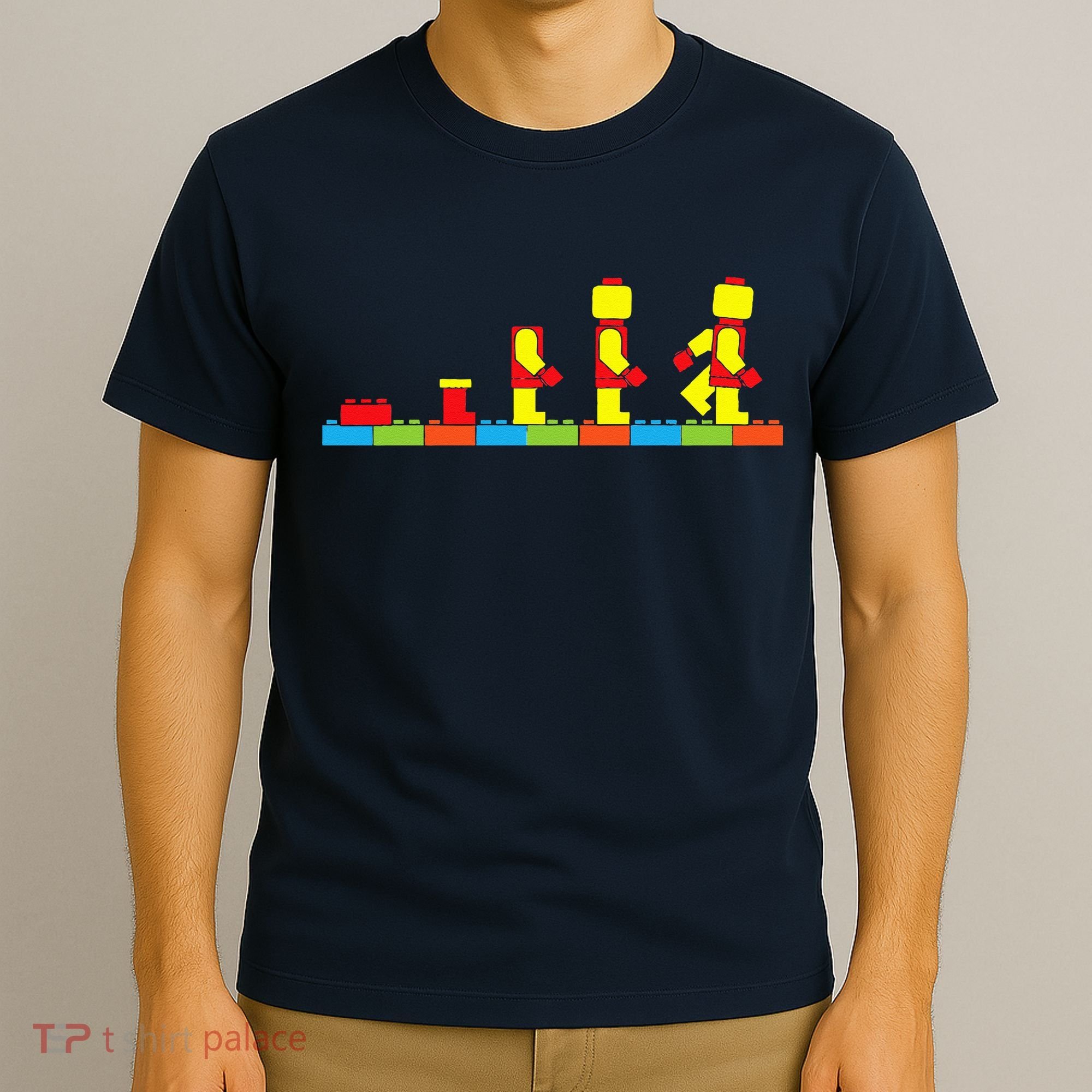 Bricks Evolution Master Builder Building Blocks T-Shirt