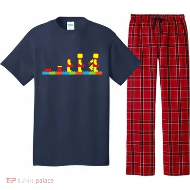 Bricks Evolution Master Builder Building Blocks Pajama Set