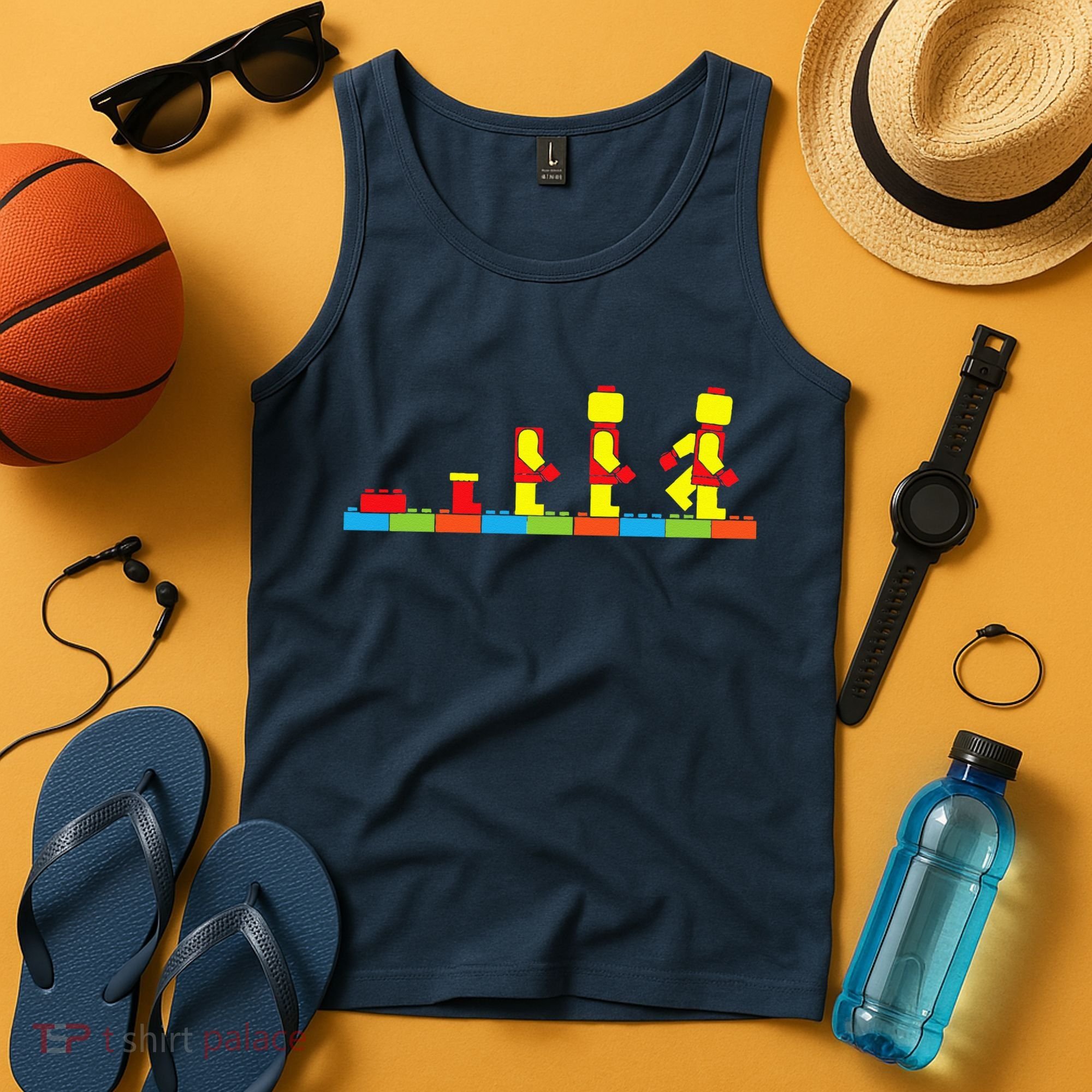 Bricks Evolution Master Builder Building Blocks Tank Top