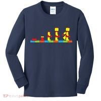 Bricks Evolution Master Builder Building Blocks Kids Long Sleeve Shirt thumb 0