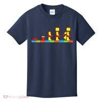 Bricks Evolution Master Builder Building Blocks Kids T-Shirt thumb 0