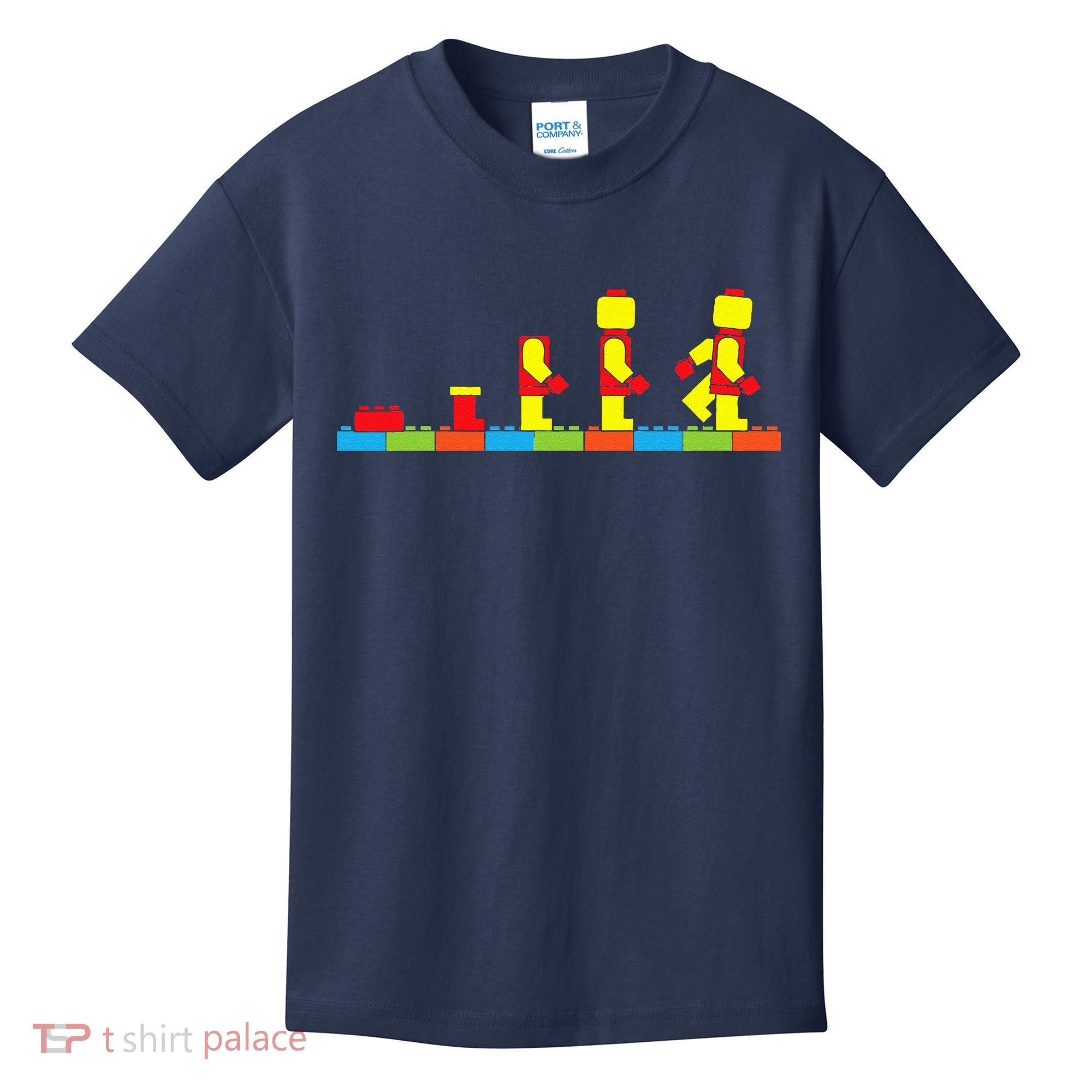 Bricks Evolution Master Builder Building Blocks Kids T-Shirt