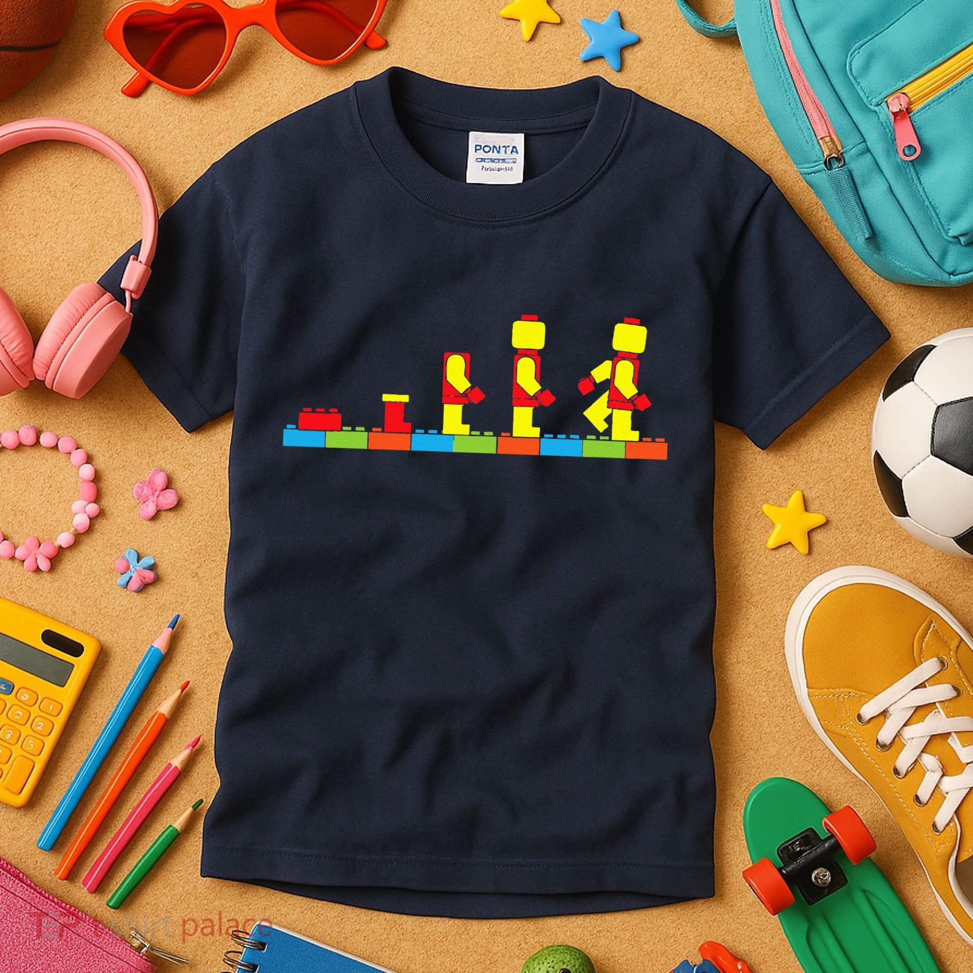 Bricks Evolution Master Builder Building Blocks Kids T-Shirt