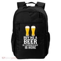 Buy Me A Beer St Patrick Day Backpack thumb 0