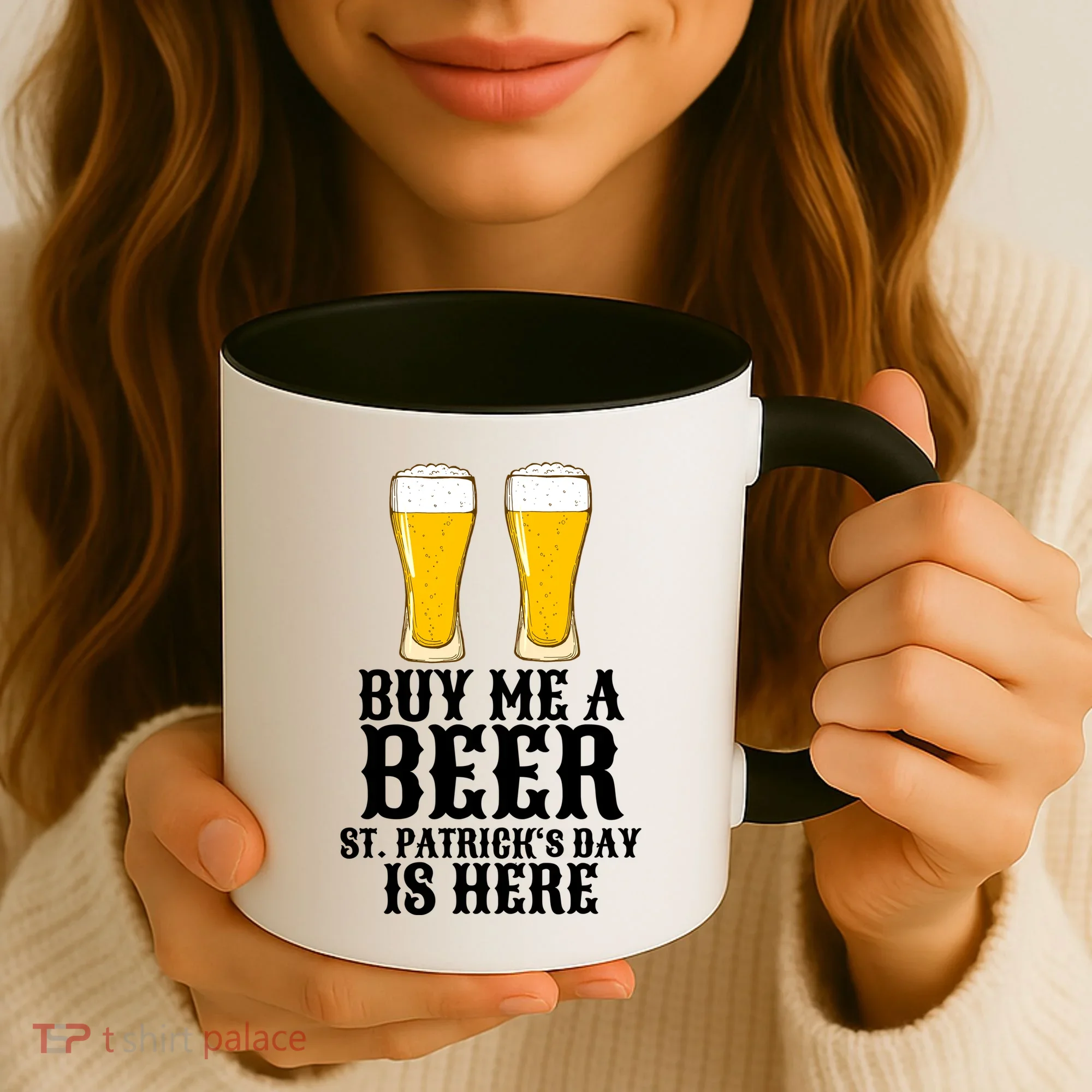 Buy Me A Beer St Patrick Day Coffee Mug