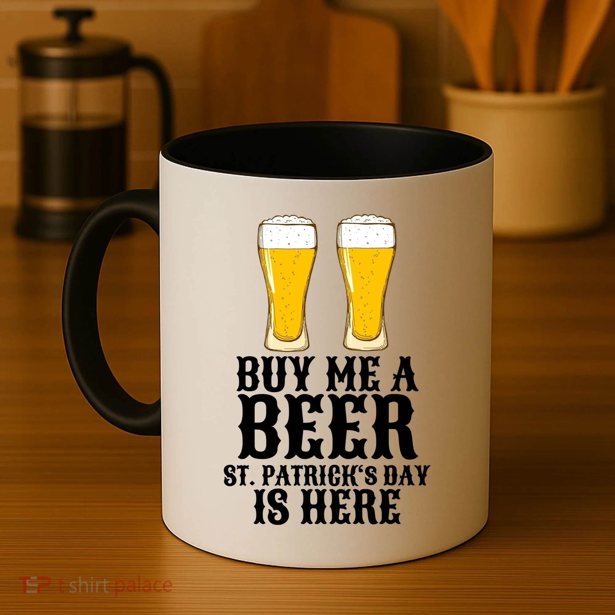 Buy Me A Beer St Patrick Day Coffee Mug