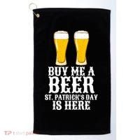Buy Me A Beer St Patrick Day Golf Towel thumb 0