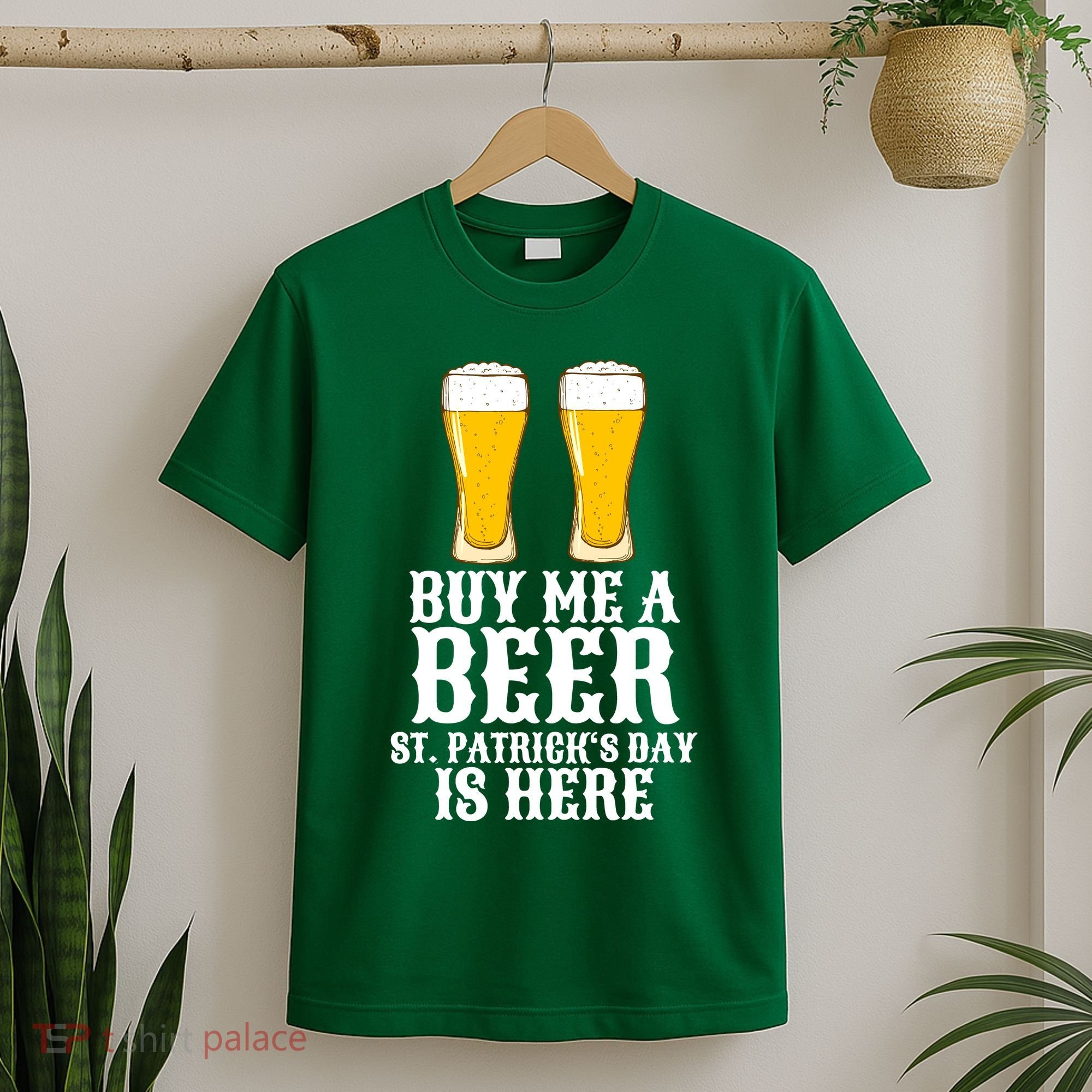 Buy Me A Beer St Patrick Day T-Shirt