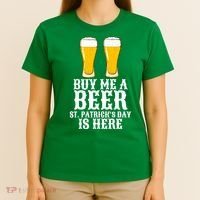 Buy Me A Beer St Patrick Day T-Shirt thumb 4