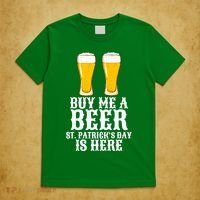 Buy Me A Beer St Patrick Day T-Shirt thumb 5