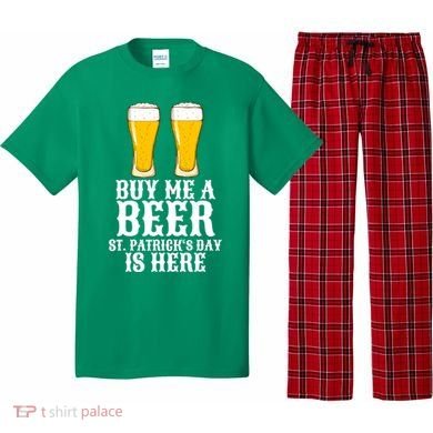Buy Me A Beer St Patrick Day Pajama Set