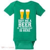 Buy Me A Beer St Patrick Day Baby Bodysuit thumb 0