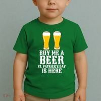 Buy Me A Beer St Patrick Day Toddler T-Shirt thumb 2