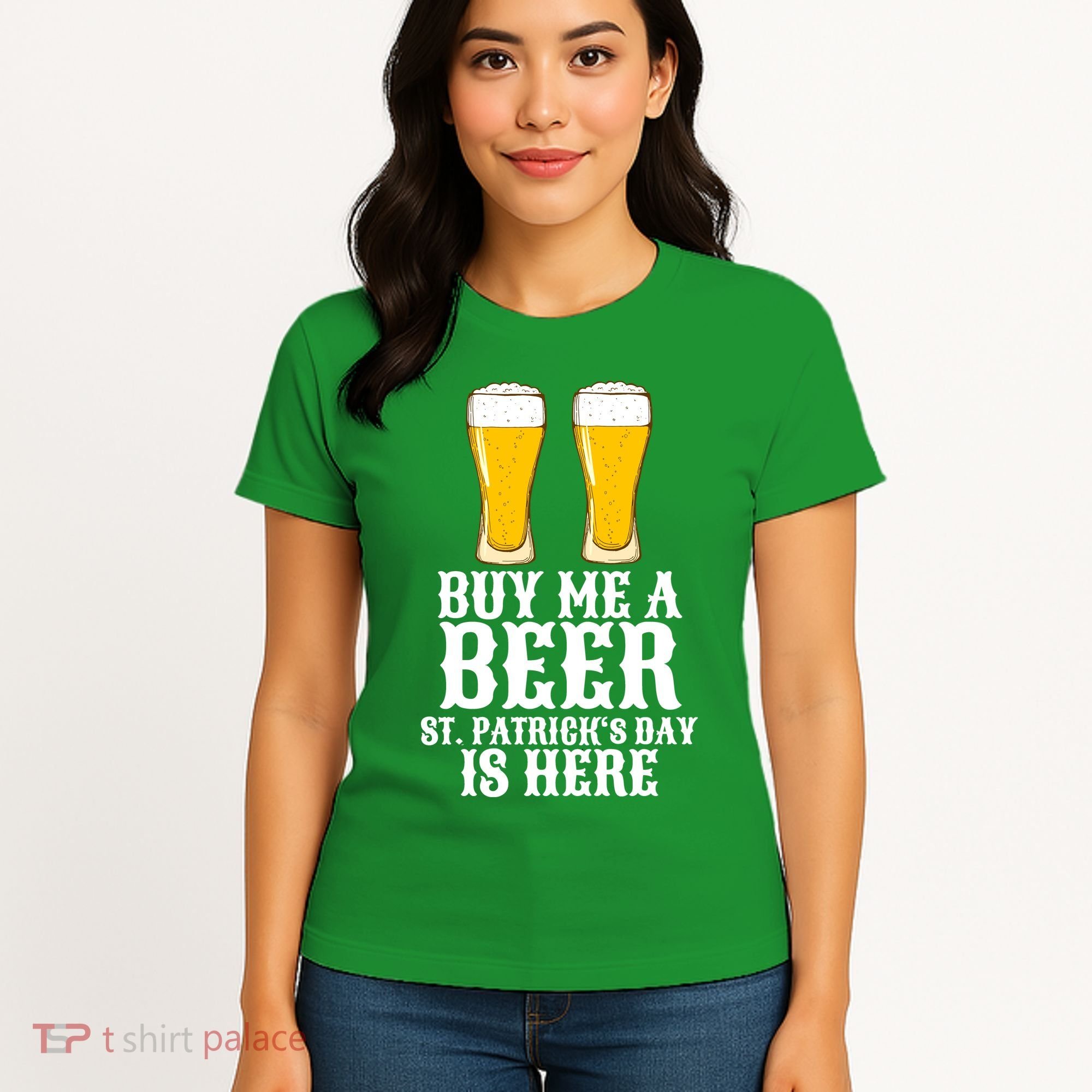 Buy Me A Beer St Patrick Day Women's T-Shirt