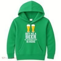 Buy Me A Beer St Patrick Day Kids Hoodie thumb 0