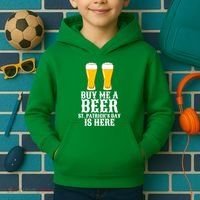 Buy Me A Beer St Patrick Day Kids Hoodie thumb 2