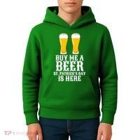 Buy Me A Beer St Patrick Day Kids Hoodie thumb 4
