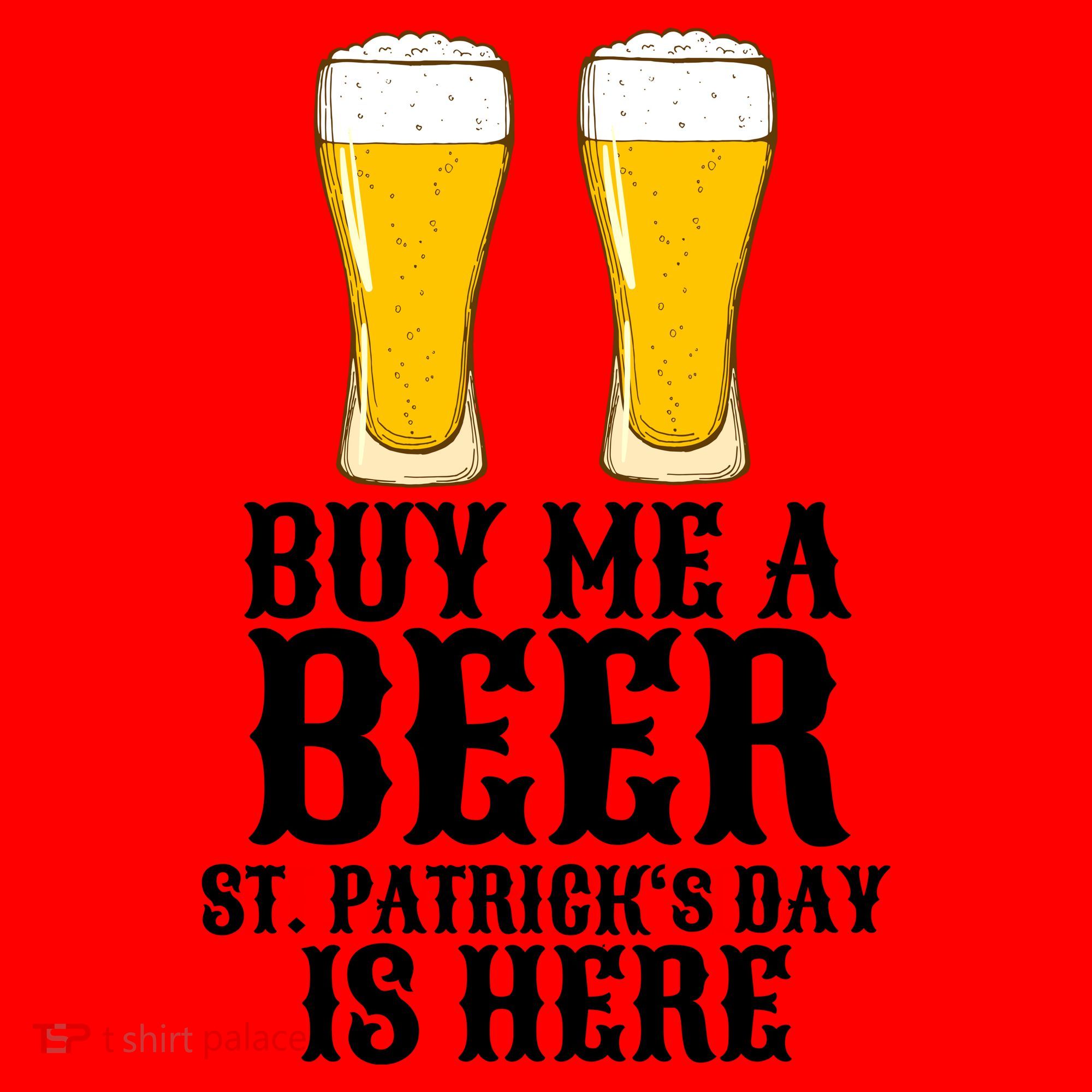 Buy Me A Beer St Patrick Day Santa Hat