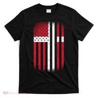 Vintage Denmark Flag T-Shirt thumb 0
