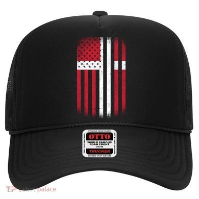 Vintage Denmark Flag Hat