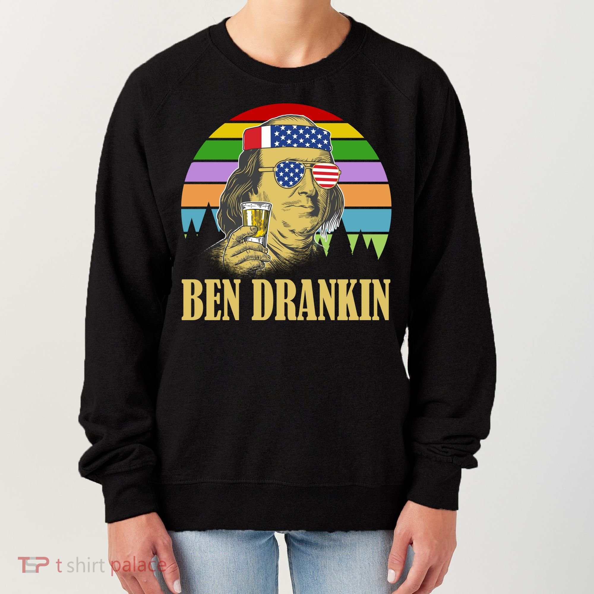 Ben Drankin 4th of July Women's Sweatshirt