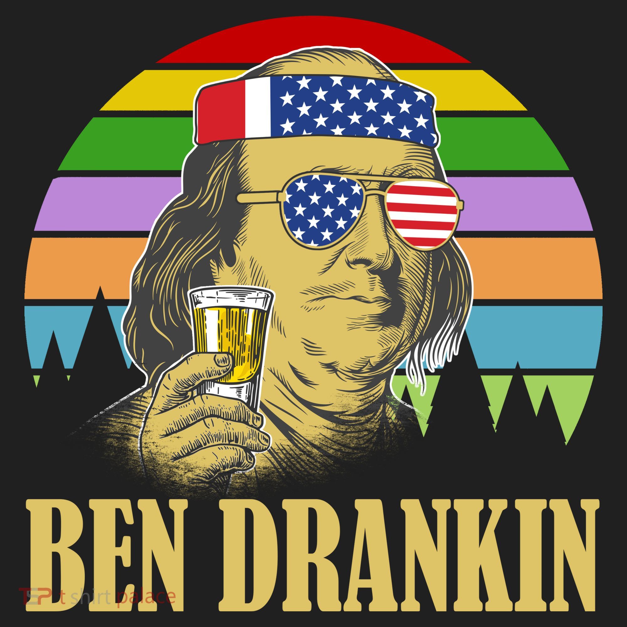 Ben Drankin 4th of July Women's Sweatshirt