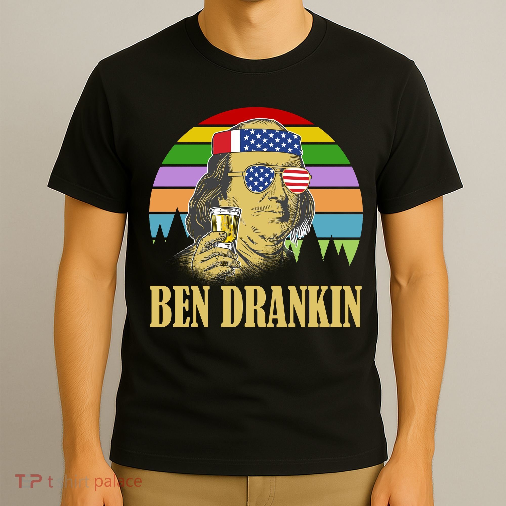Ben Drankin 4th of July T-Shirt