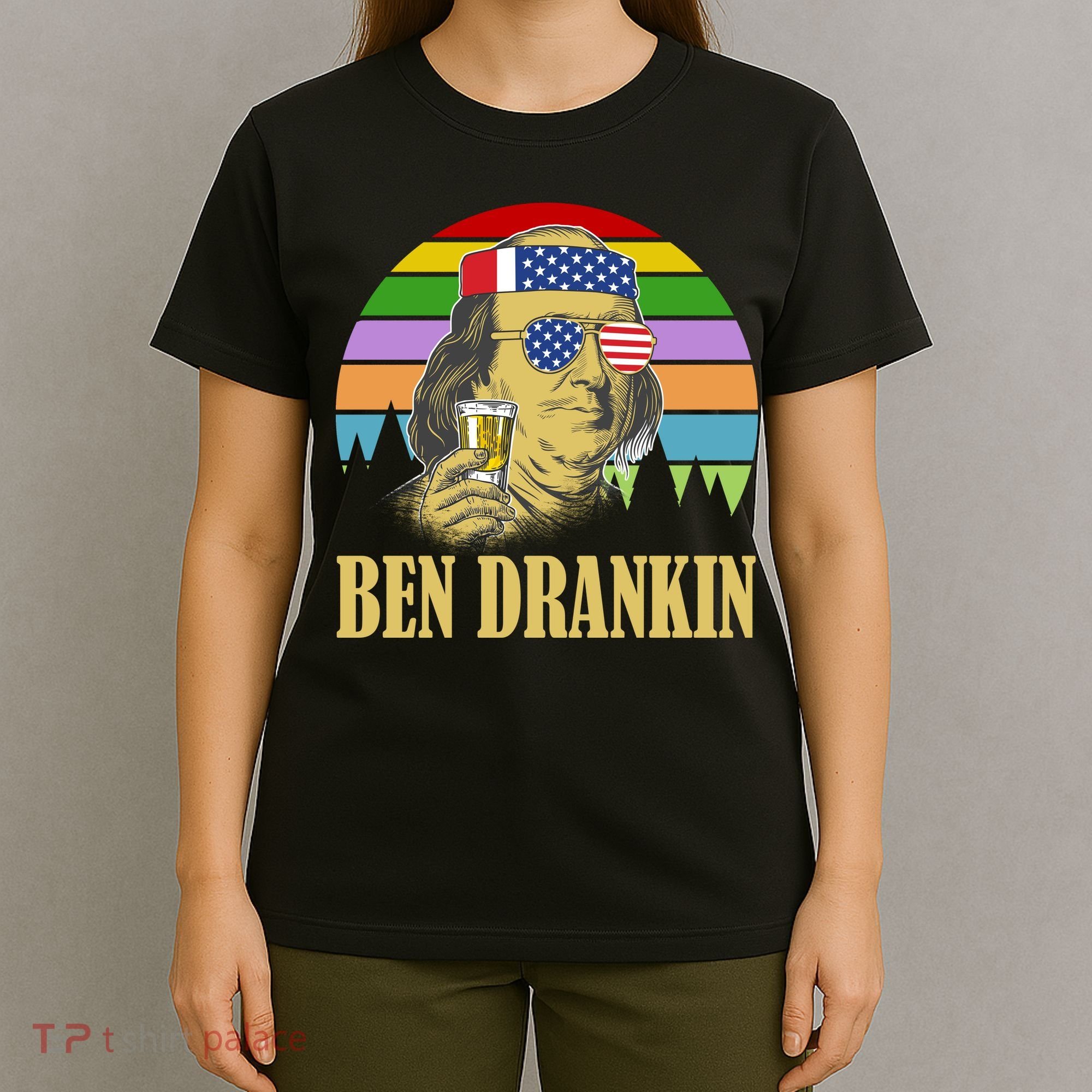 Ben Drankin 4th of July T-Shirt