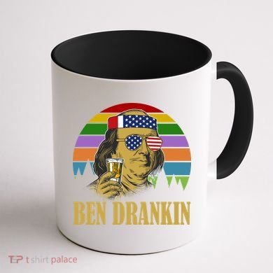 Ben Drankin 4th of July Coffee Mug back