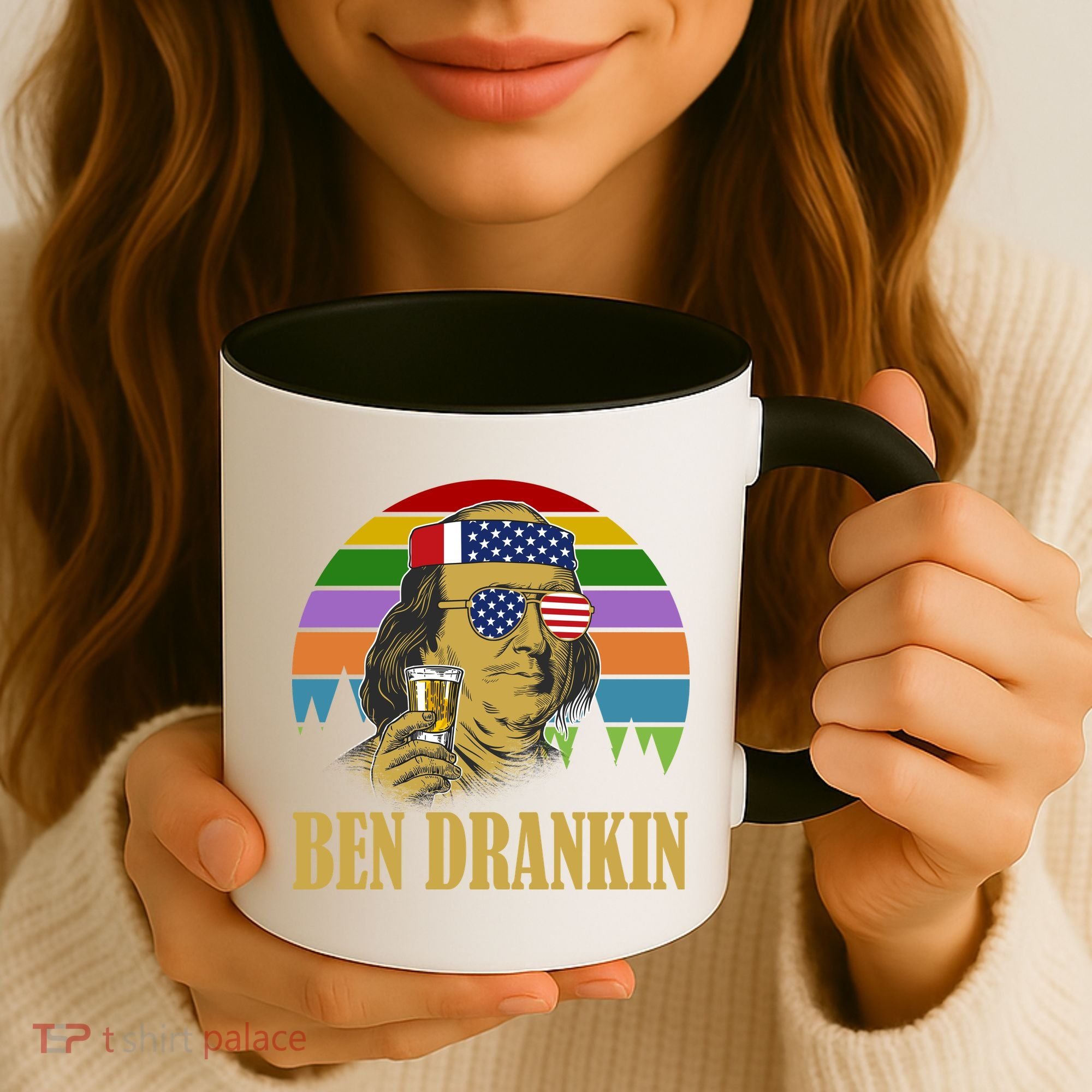 Ben Drankin 4th of July Coffee Mug