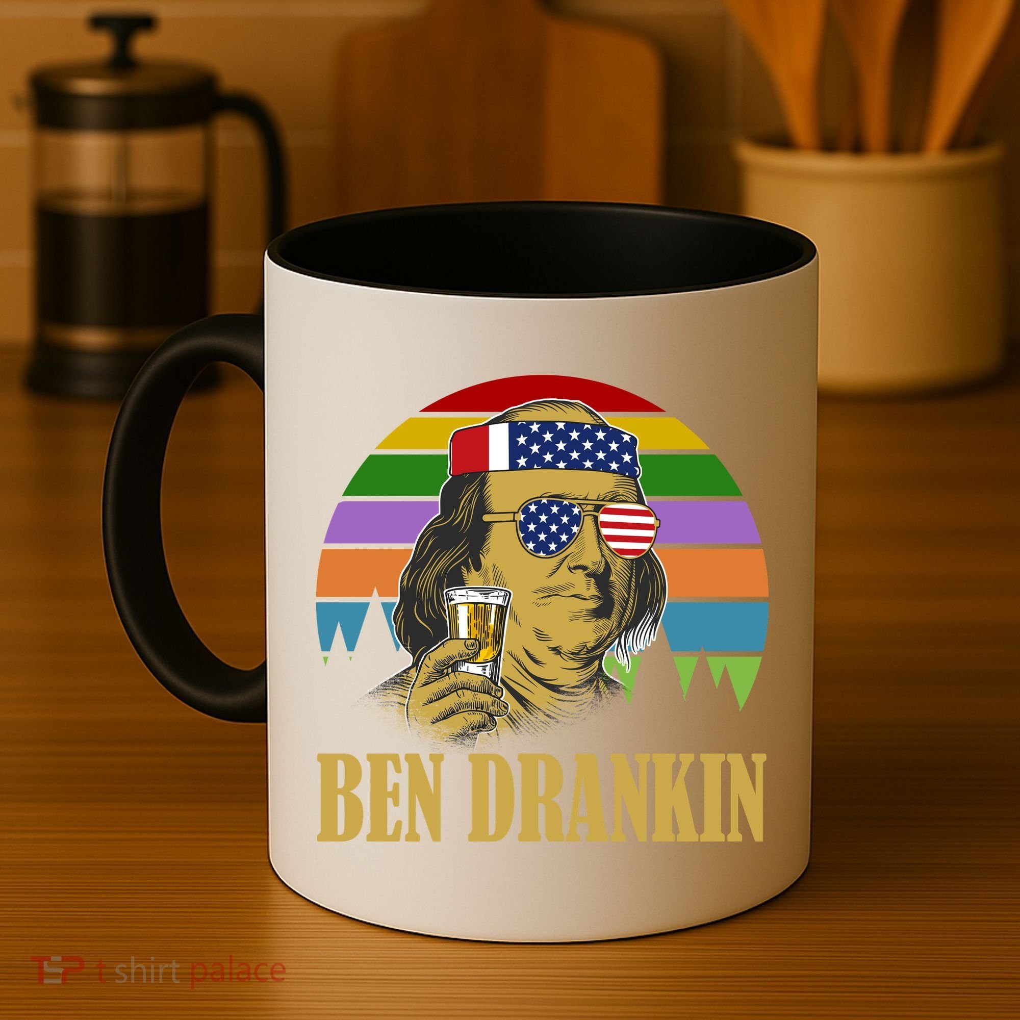 Ben Drankin 4th of July Coffee Mug