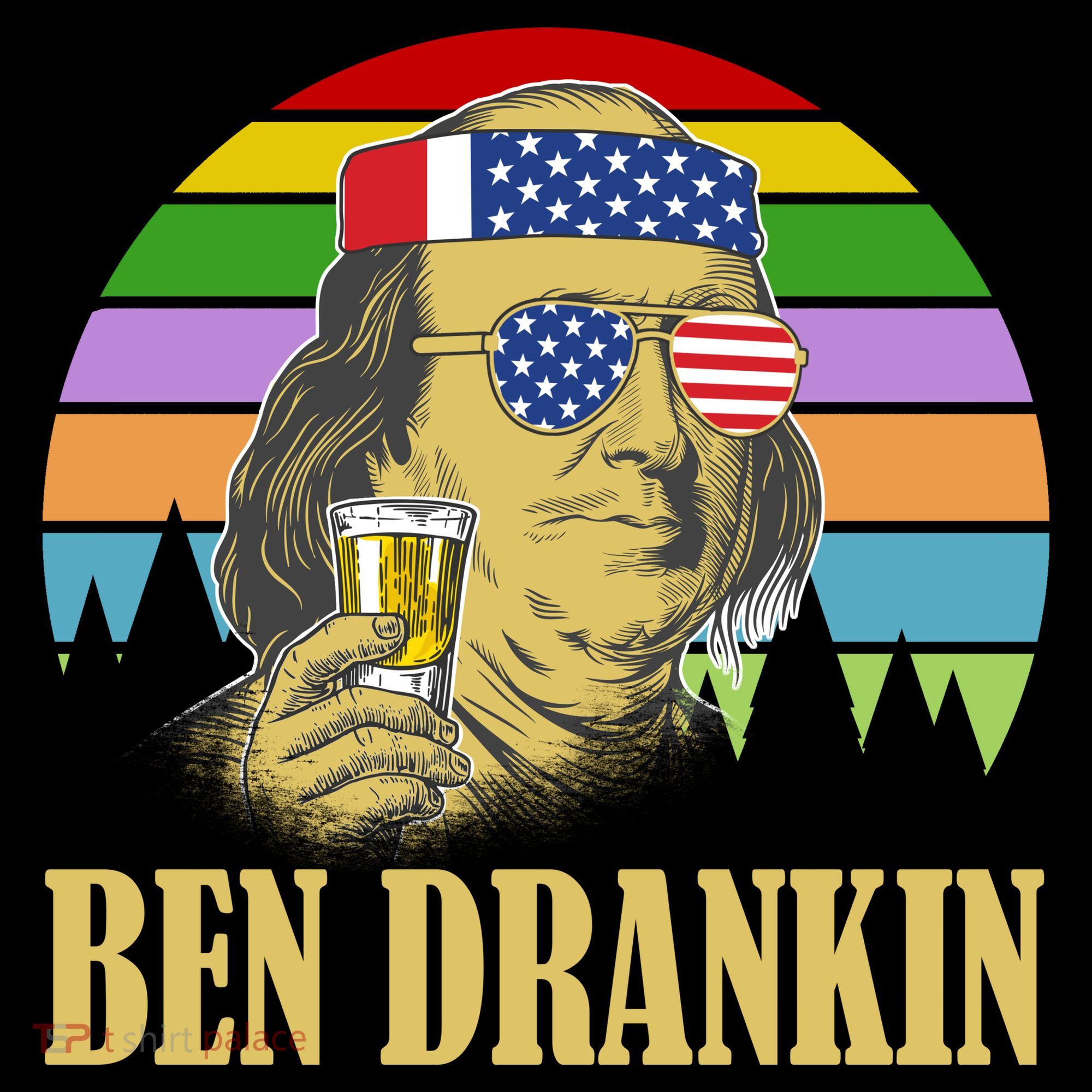 Ben Drankin 4th of July Ornament