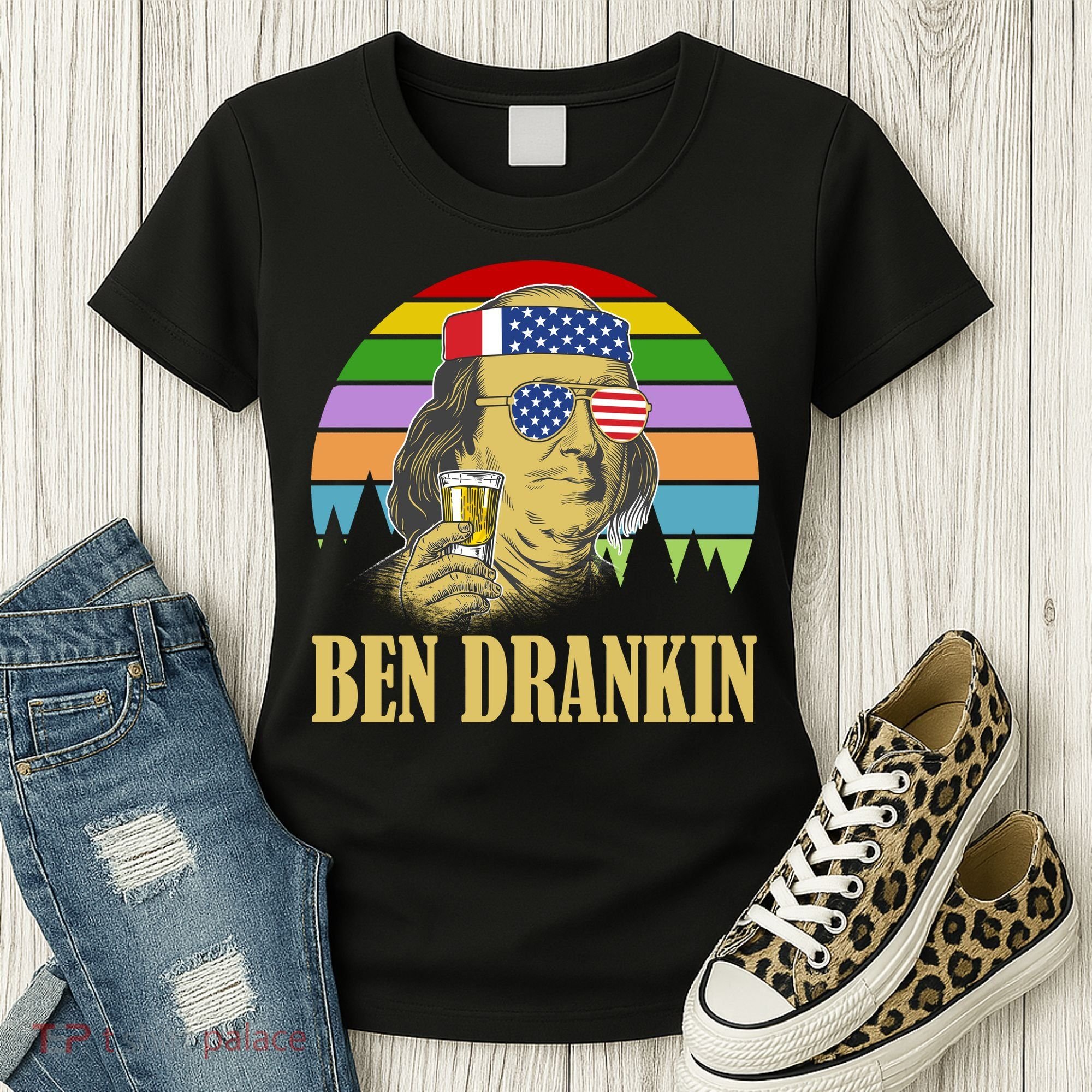 Ben Drankin 4th of July Women's T-Shirt