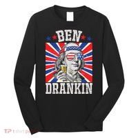 Ben Drankin 4th Of July Patriotic America Long Sleeve Shirt thumb 0