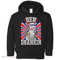 Ben Drankin 4th Of July Patriotic America Toddler Hoodie thumb 0