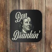 Ben Drankin Benjamin Franklin Coaster thumb 0