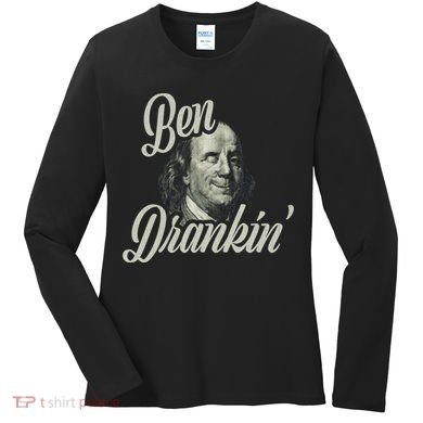 Ben Drankin Benjamin Franklin Women's Long Sleeve Shirt