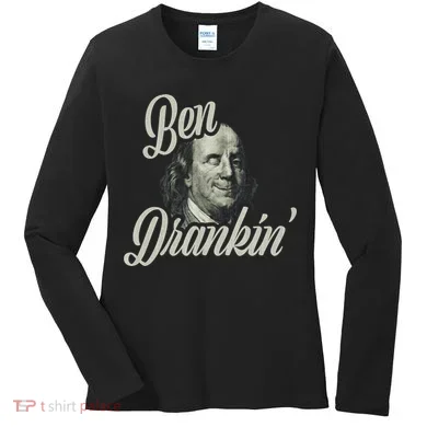 Ben Drankin Benjamin Franklin Women's Long Sleeve Shirt