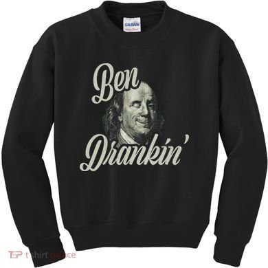 Ben Drankin Benjamin Franklin Kids Sweatshirt