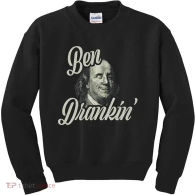 Ben Drankin Benjamin Franklin Kids Sweatshirt