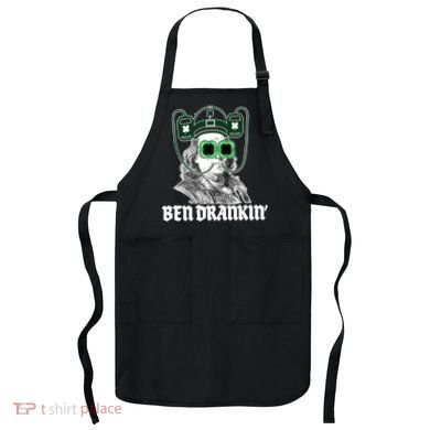 Ben Drankin Benjamin Franklin St Patricks Day Apron