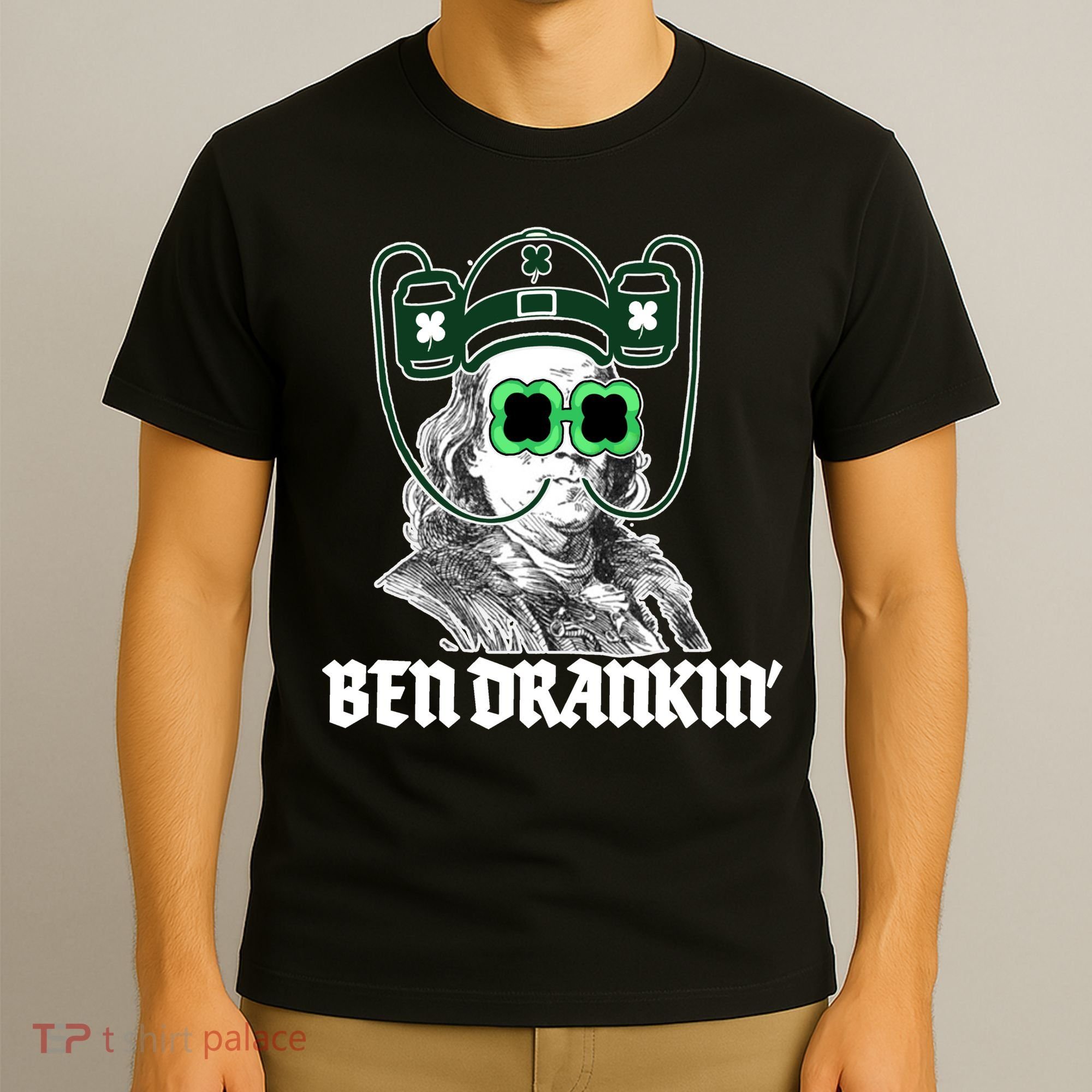 Ben Drankin Benjamin Franklin St Patricks Day T-Shirt